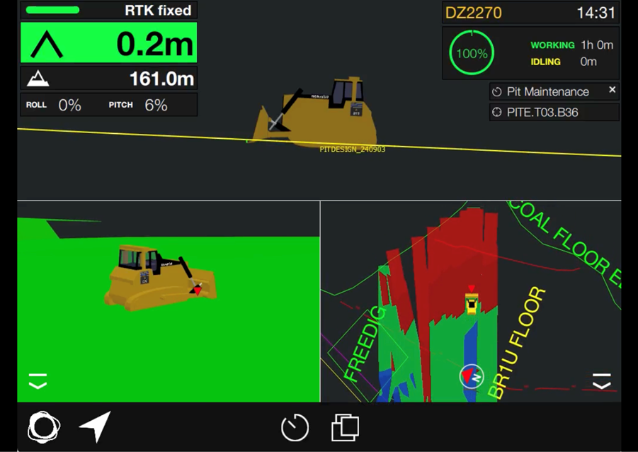 dozer guidance